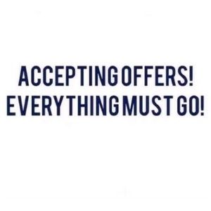 MY CLOSET! EVERYTHING MUST GO!!!!